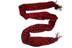 Animal print scarf